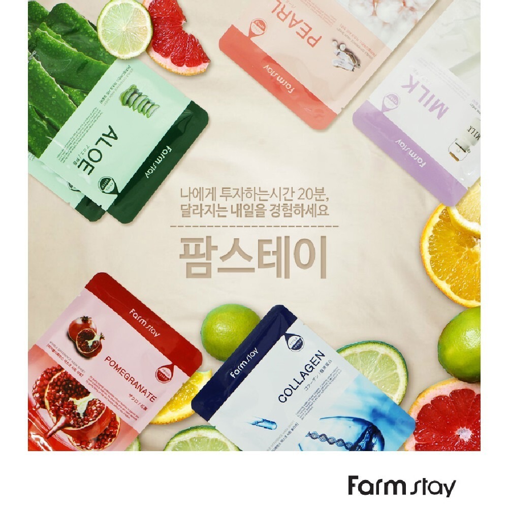 【預訂】A102203 韓國 Farmstay 面膜系列 (10片裝)