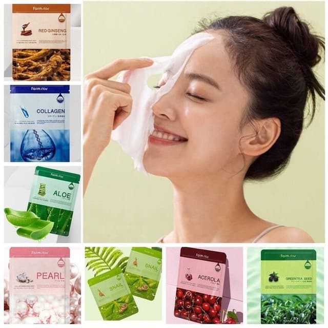 【預訂】A102203 韓國 Farmstay 面膜系列 (10片裝)