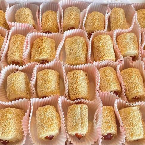 焗芝麻芝士腸仔酥(24件)