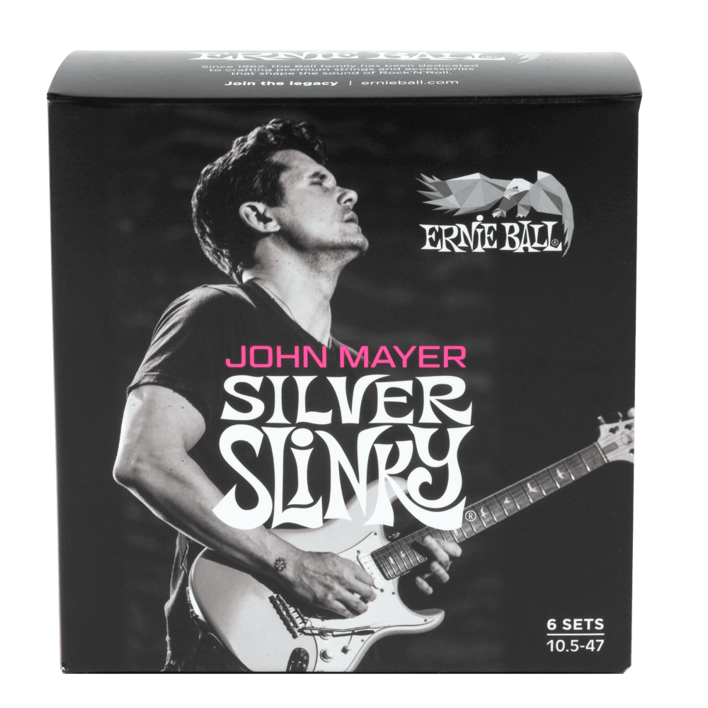 Ernie ball John Mayer 簽名款 電吉他弦 Silver Slinky 電吉他套弦 10.5-47