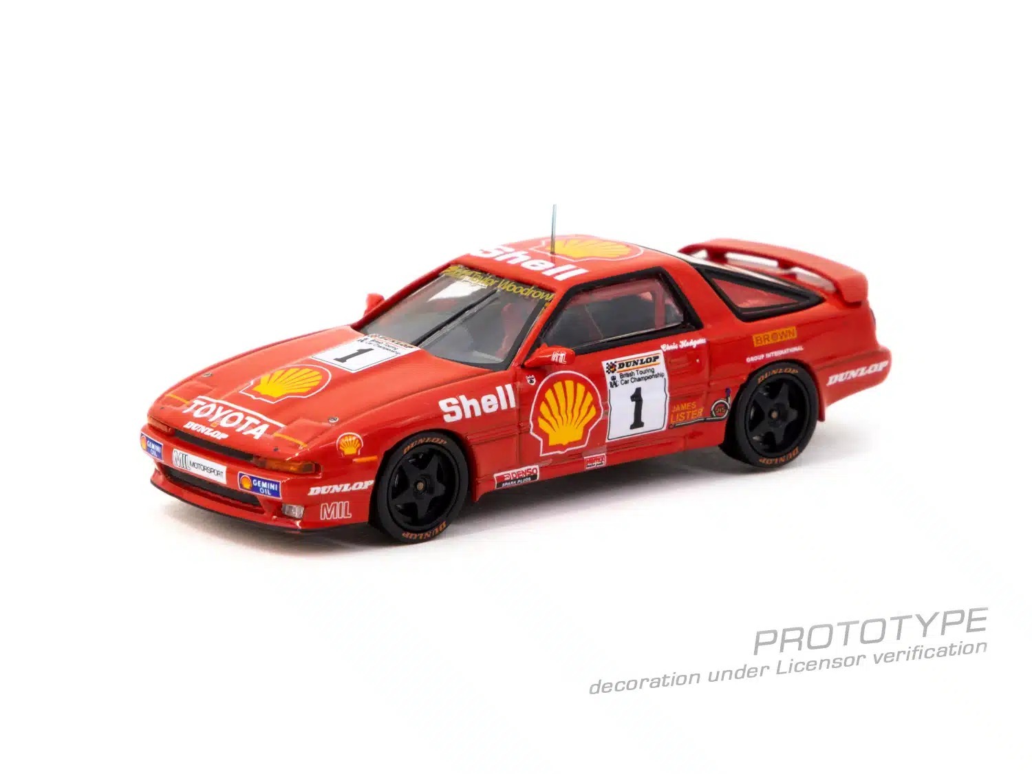 Tarmac Works 1/64 豐田 Toyota Supra Turbo (MA70) BTCC 1988 Chris Hodgetts