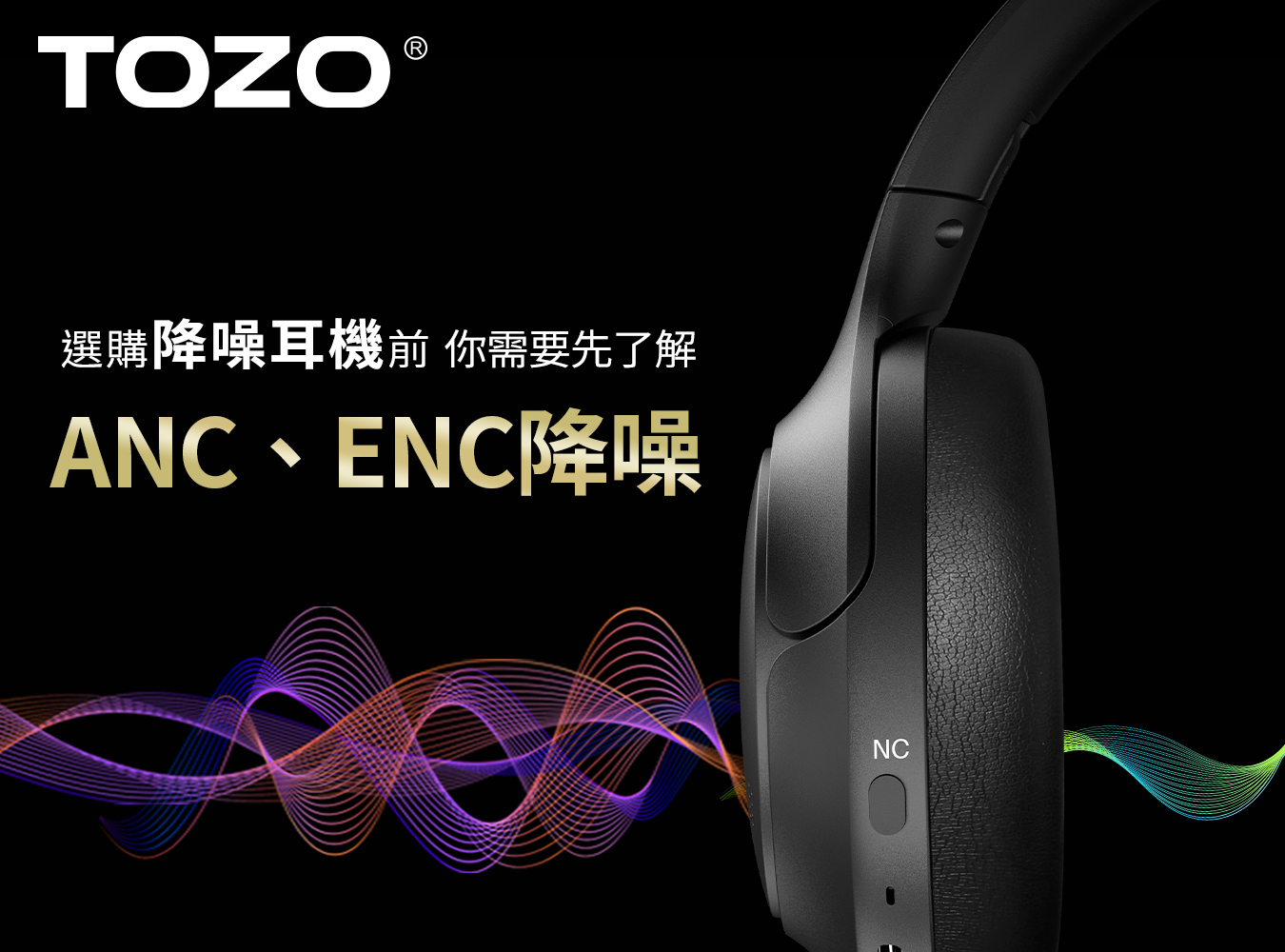 ANC降噪耳機,ENC環境降噪,降噪耳機推薦,TOZO H10耳機,主動式降噪耳機,藍牙耳機降噪技術,降噪深度-42db,降噪耳機2024,藍牙耳機,藍芽耳機