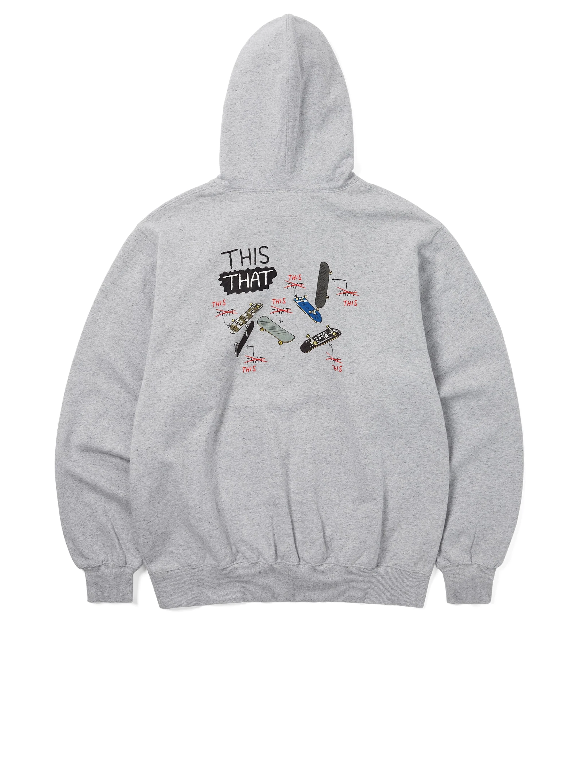 THISISNEVERTHAT THISTHAT SKATE HOODIE TN243TSWHO10 HEAT