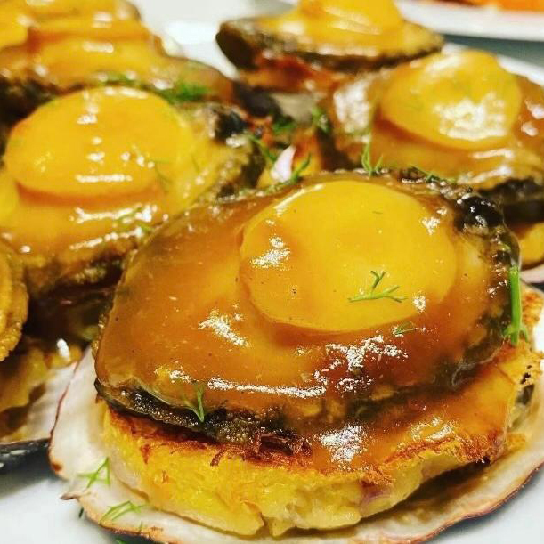 四頭慢煮鮮鮑魚薯蓉撻(10隻)