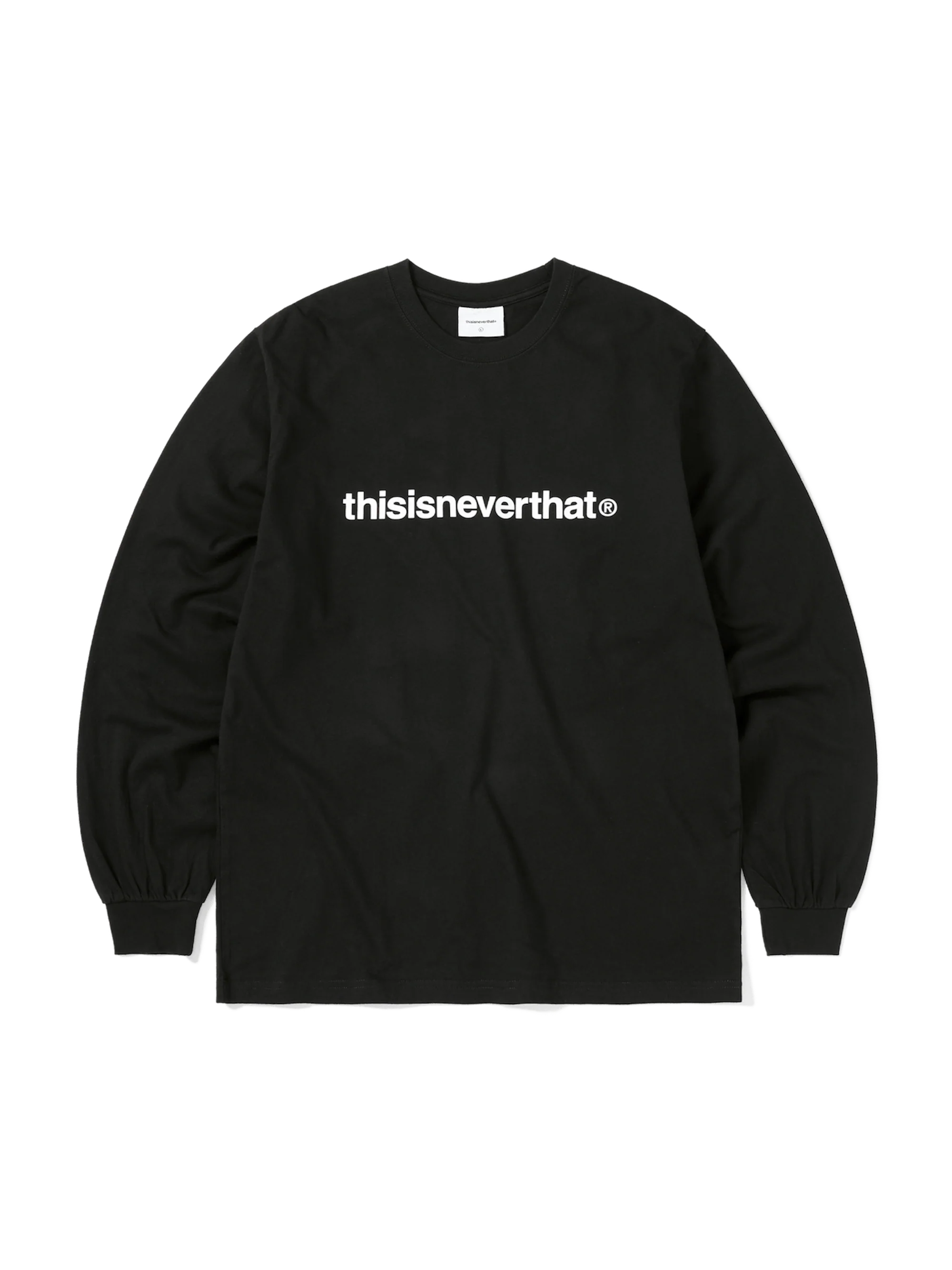 ★thisisneverthat★ TLogo Tee TN243TTSST01 thisisneverthat t-shirt T-Logo Tee men's gray color with a