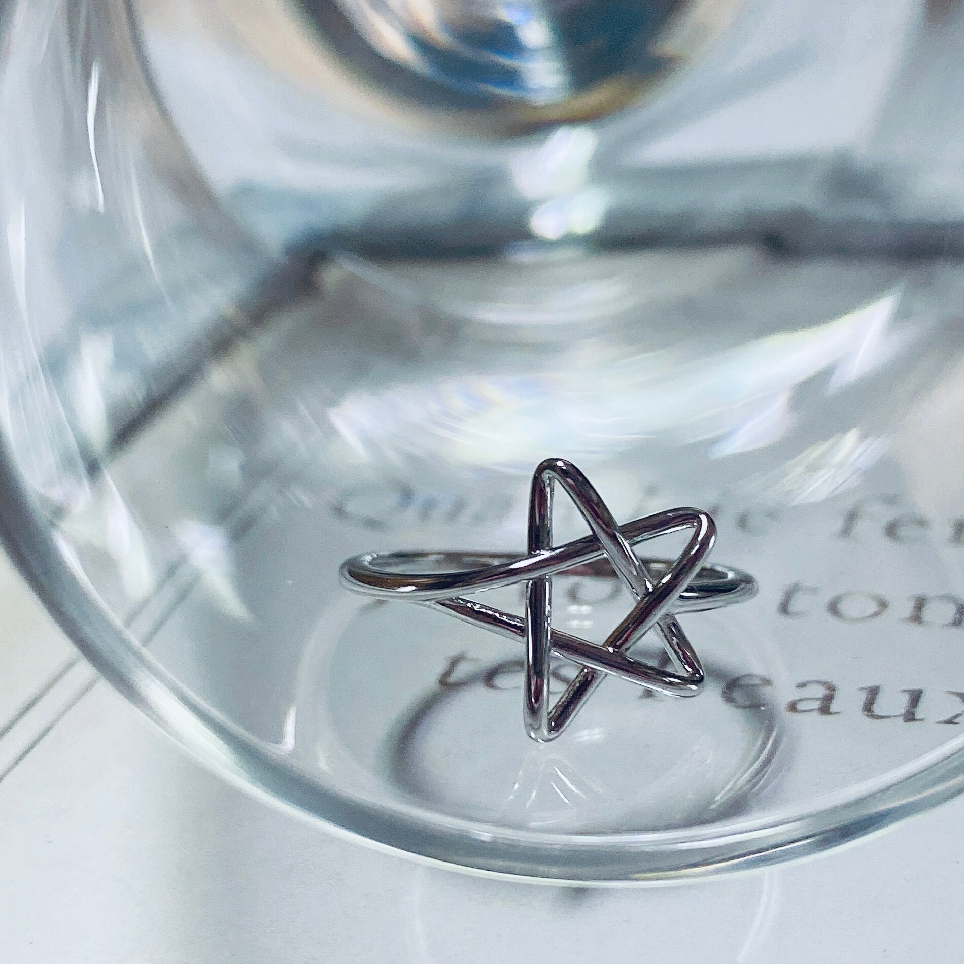 願望之星 純銀戒指