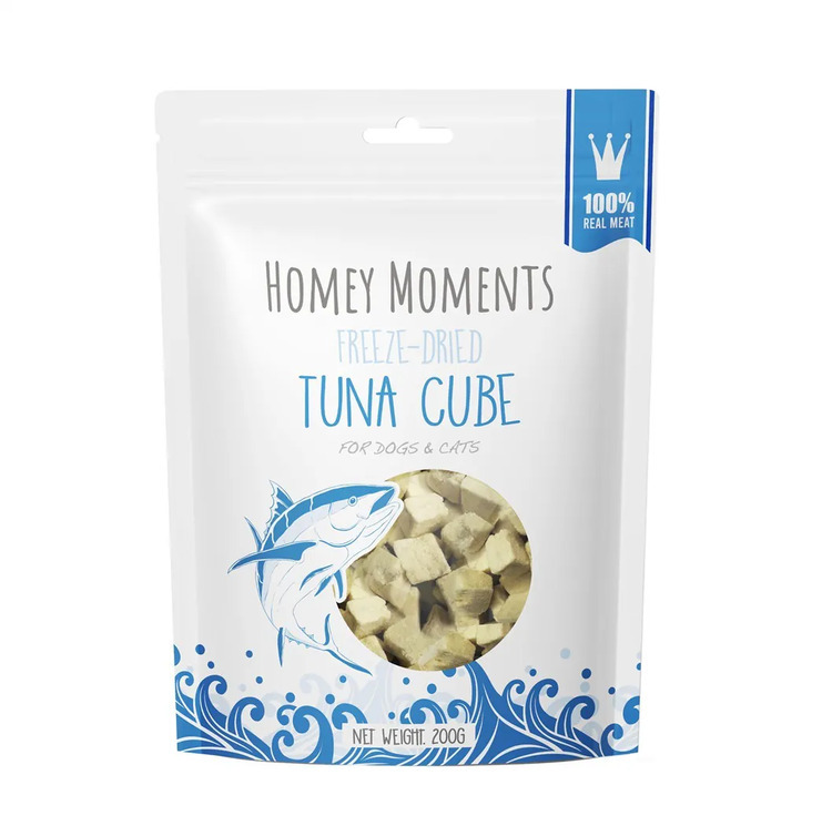 Homey Moments Freeze Dried TUNA 200g (for dogs & cats)