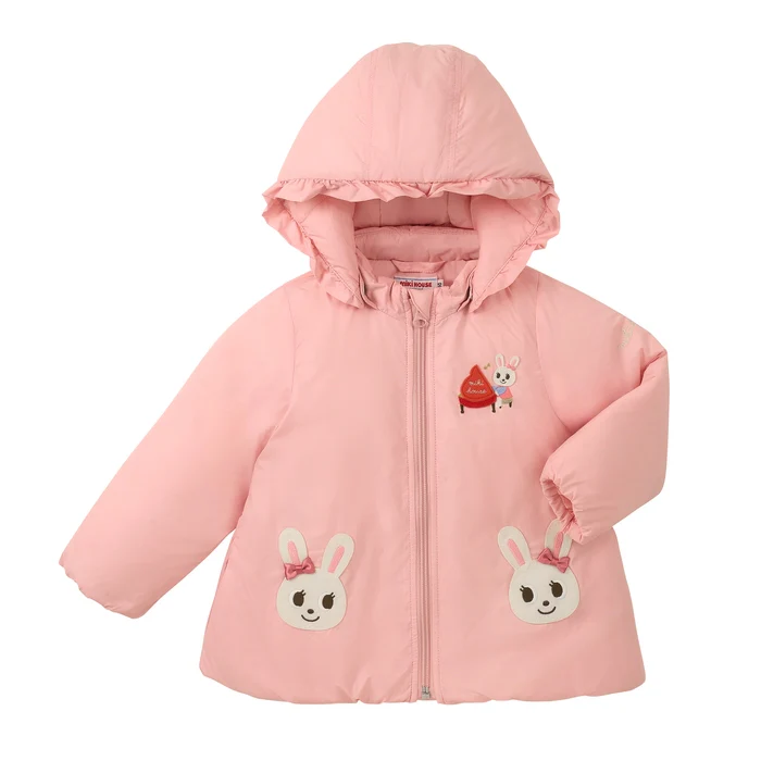 舞颯兔冬季音樂會鋪棉外套-粉