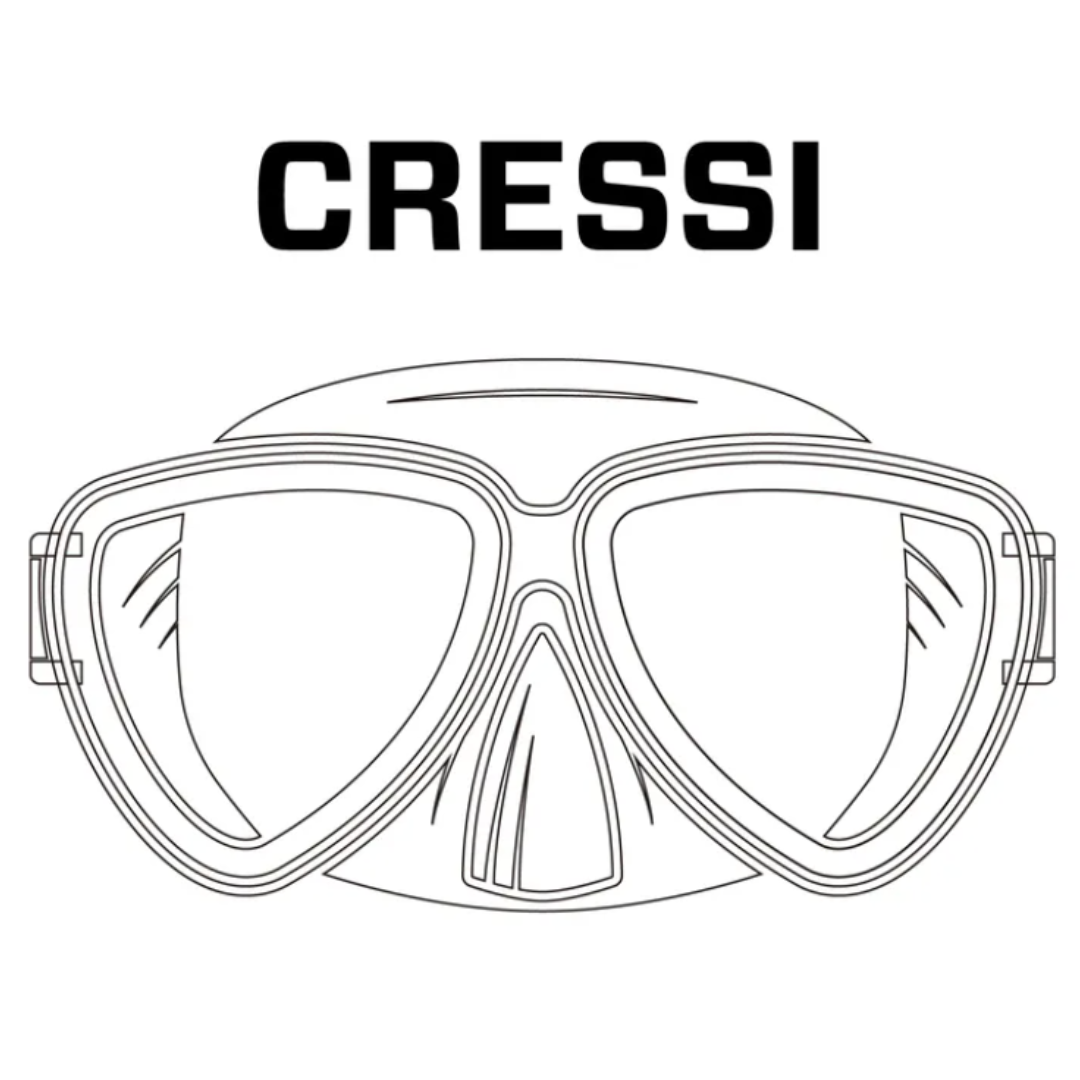 ※ #270Pro PURE 防霧貼 CRESSI 系列