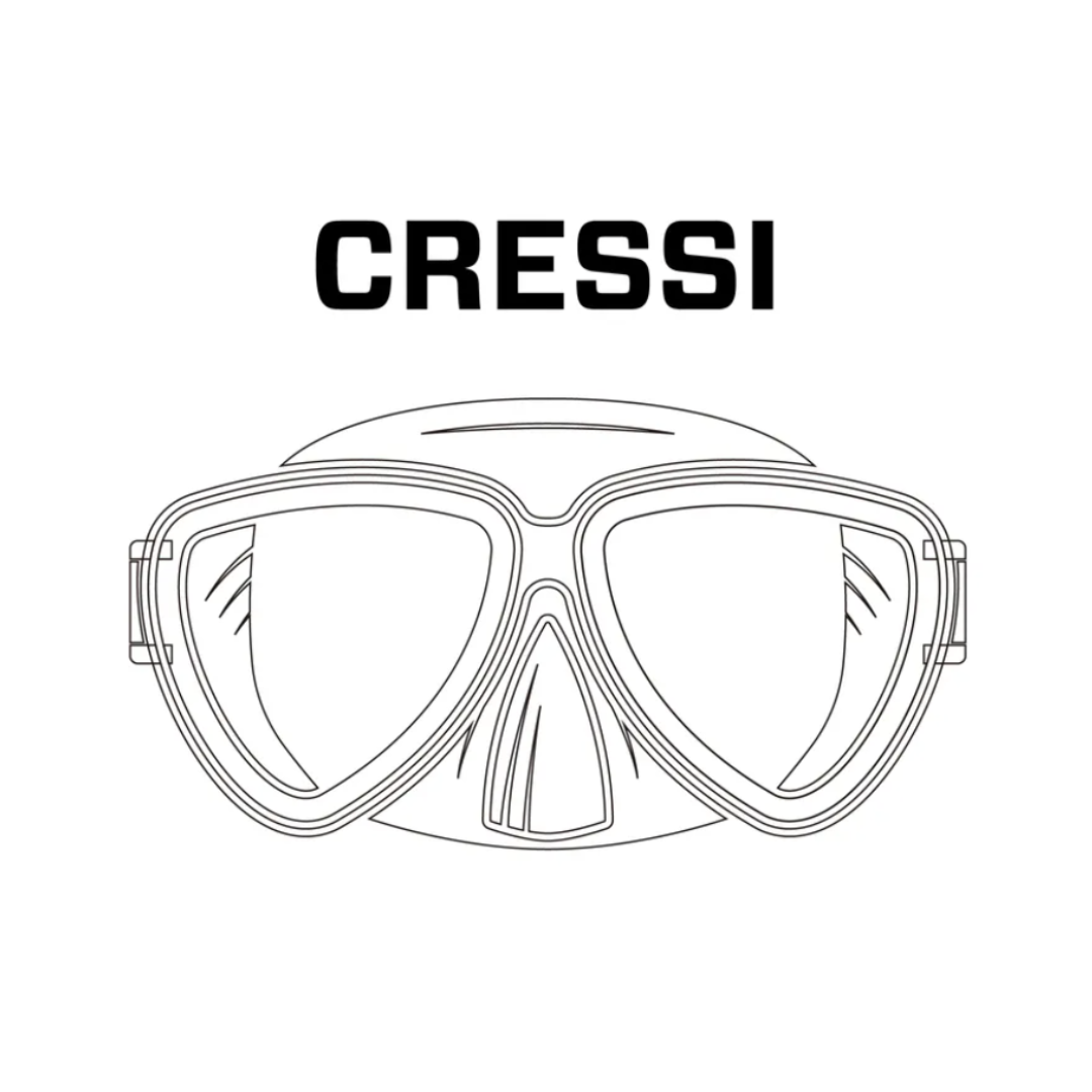 ※ #270Pro PURE 防霧貼 CRESSI 系列