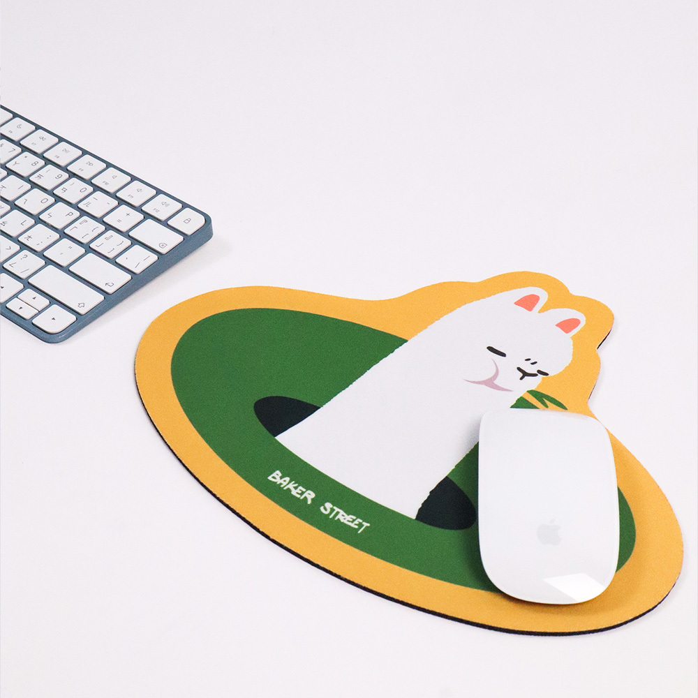 羊駝出頭天滑鼠墊