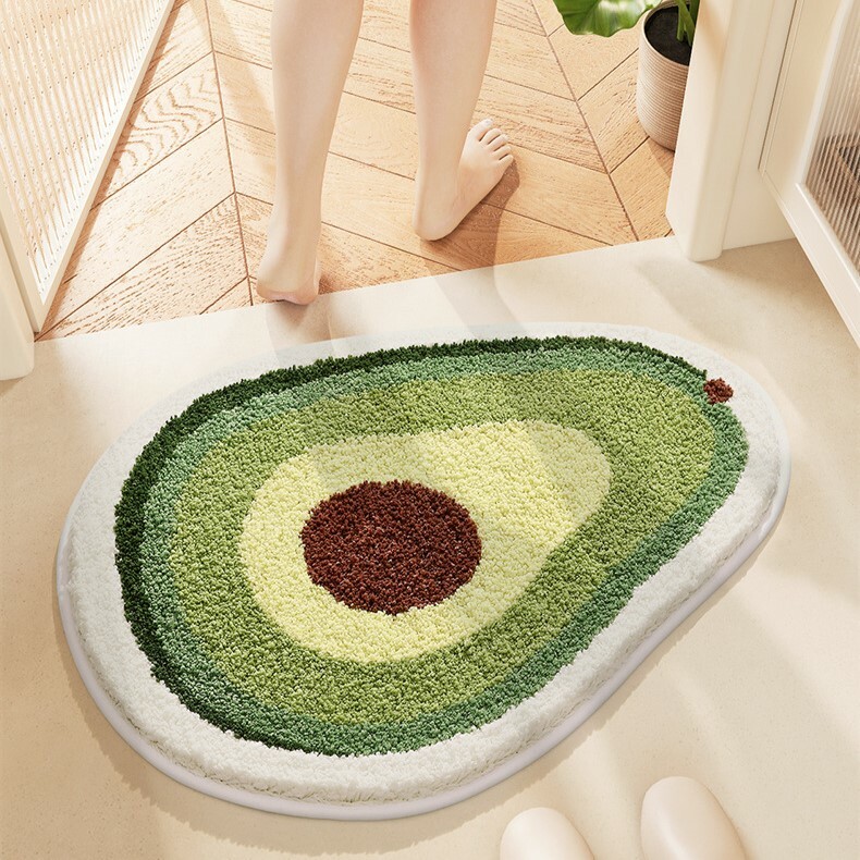 《5041》可愛大眼梨子酪梨地點((仿羊絨))