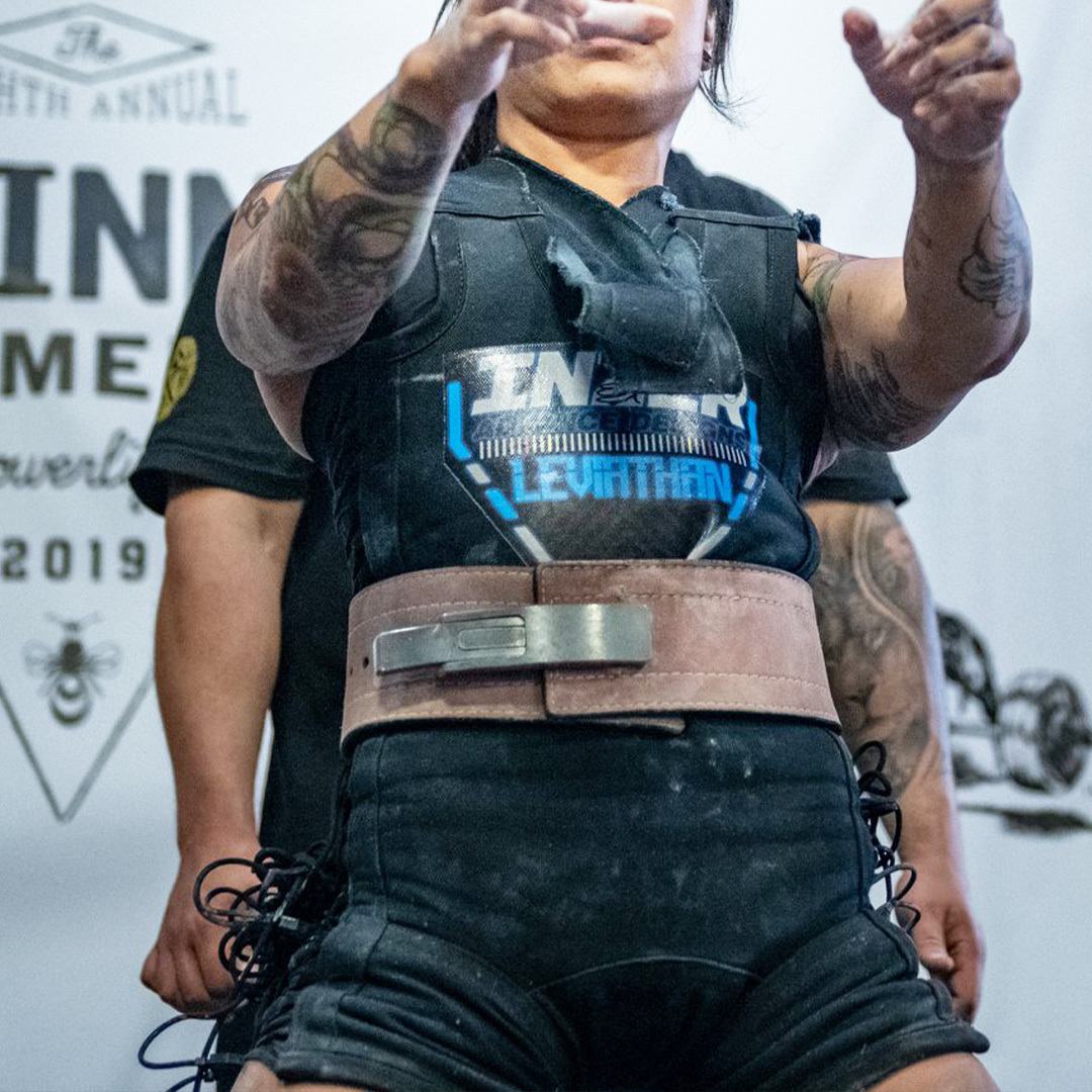 [美國 INZER] 健力快扣腰帶