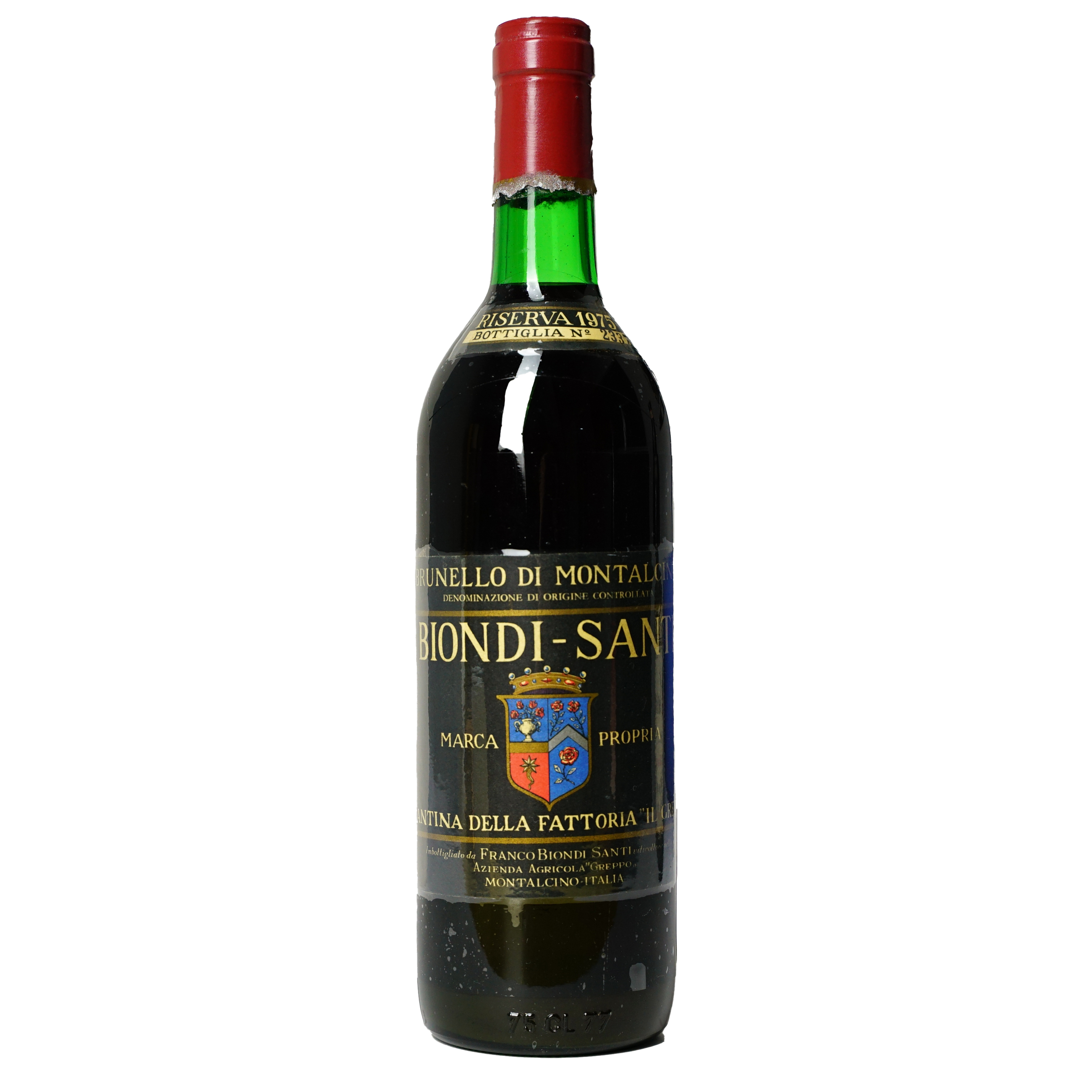 Biondi Santi Brunello Di Montalcino Riserva 1975 (WS96)