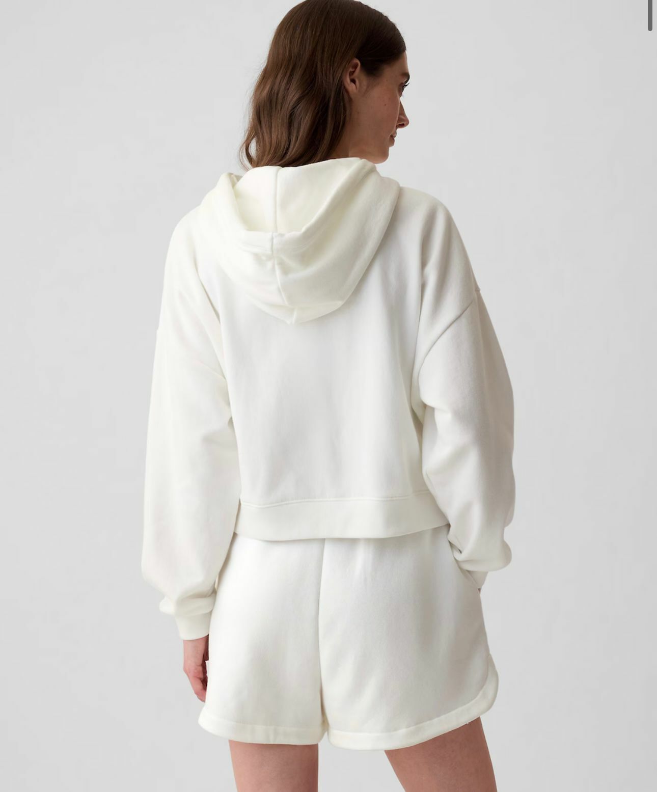 【預購】G102201 GAP 女裝有帽外套 (白色)