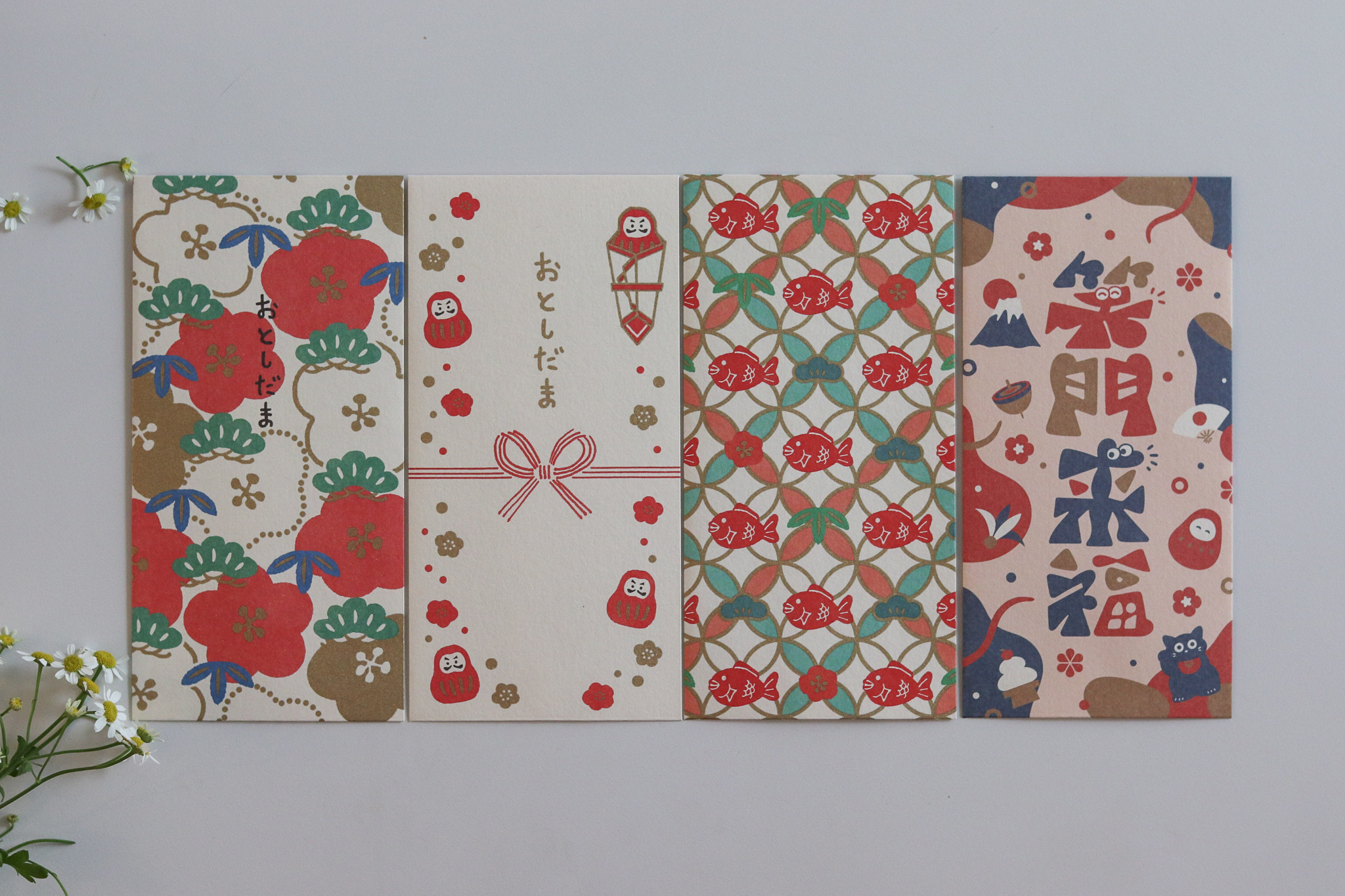 日本 伊予和紙 紅包袋