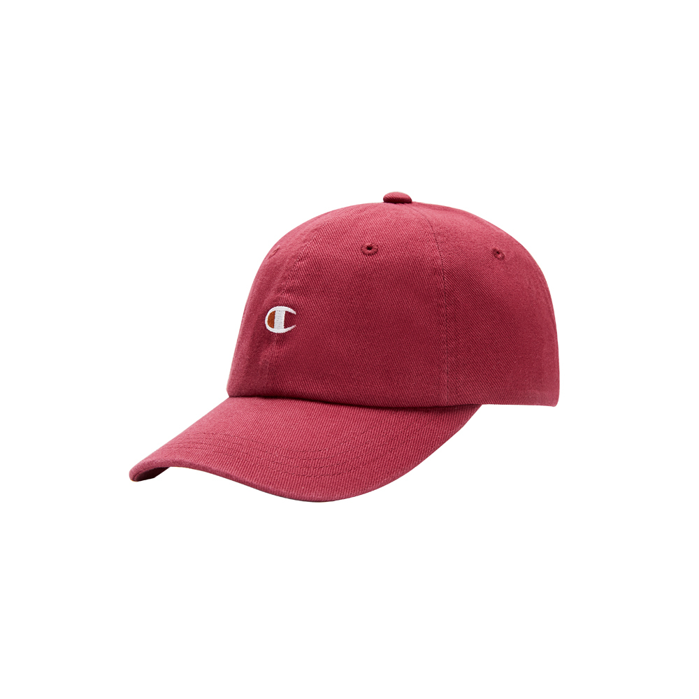 小C刺繡棒球帽(學院紅)