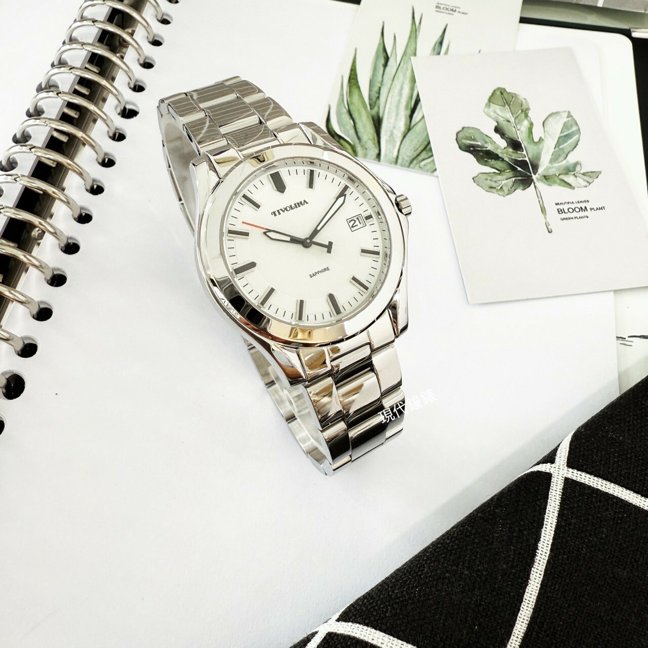 【TIVOLINA】小紅帽 極簡大三針腕錶MAW3772-WK 38mm 現代鐘錶