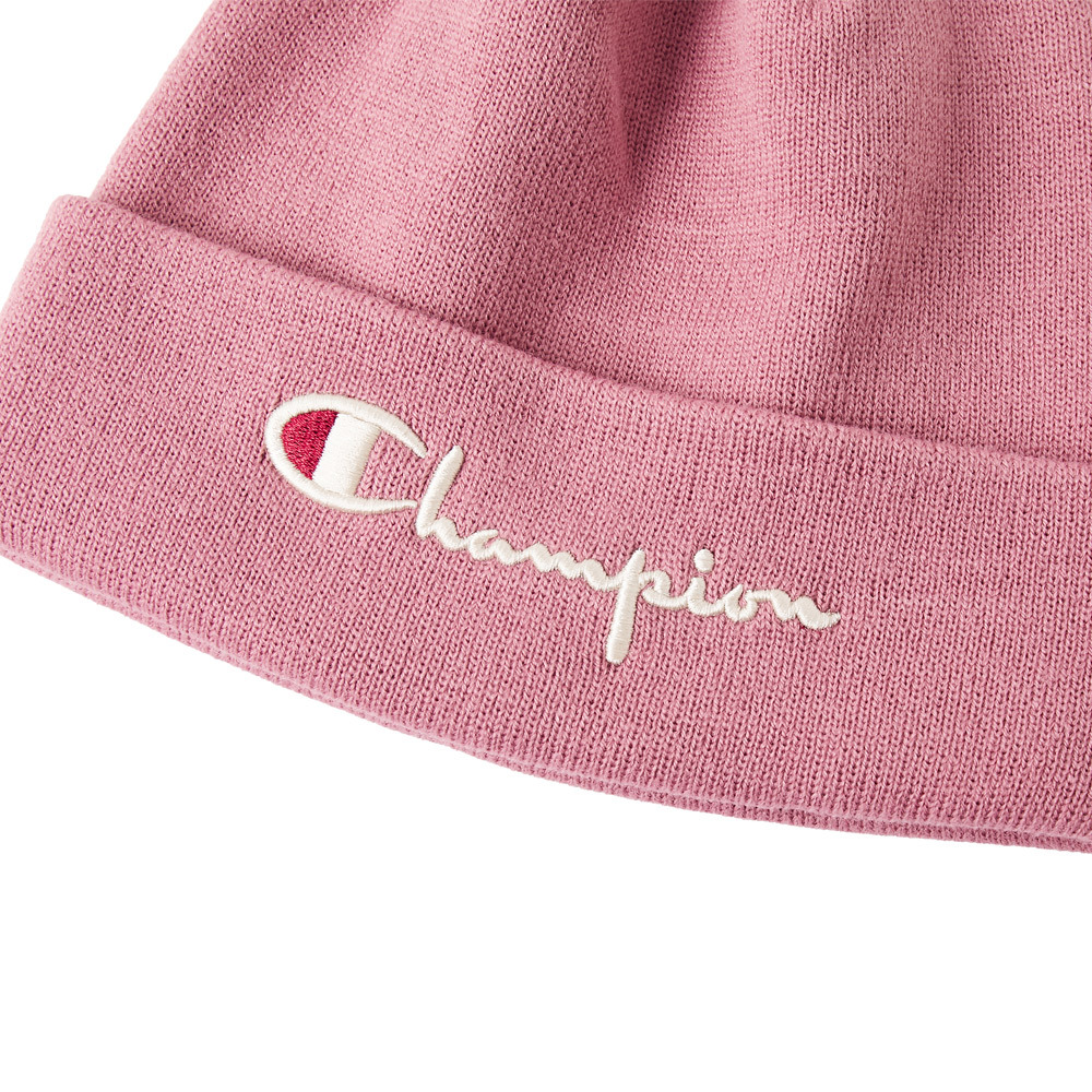 中性-C-LIFE  LOGO尖頂針織帽-粉紅色（U4CACCU27L1）