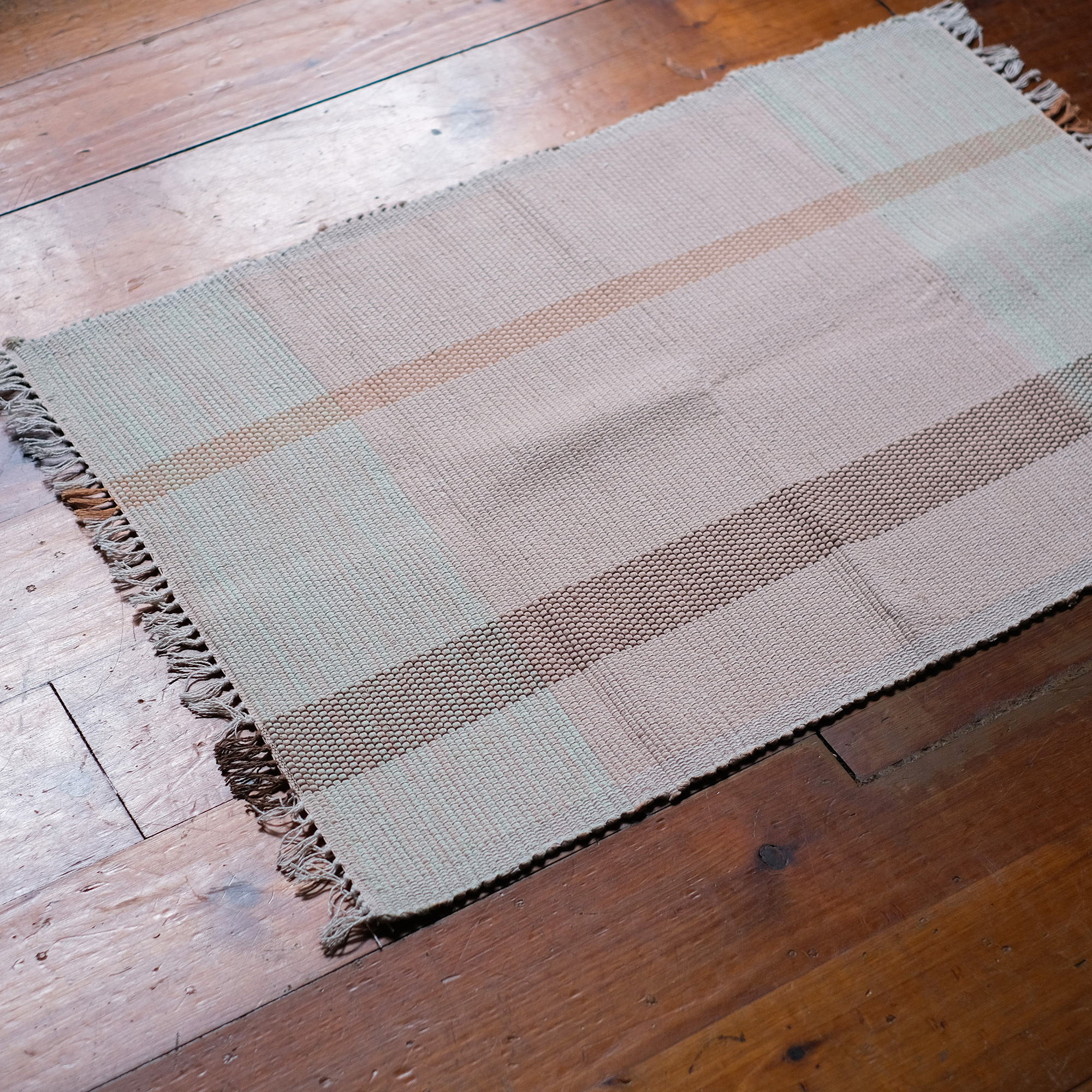 天然染手織布｜小地墊 - 映象｜ 柬埔寨