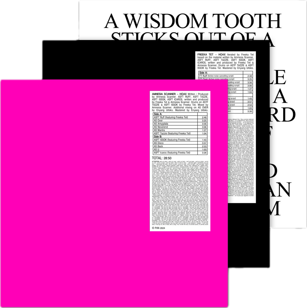 Amnesia Scanner & Freeka Tet - HOAX (2024) + STROBE.RIP (2023) 三黑膠唱片限量組合包 3 x LP