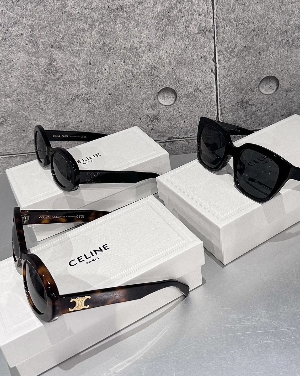 CELINE 鏡腳凱旋門 墨鏡