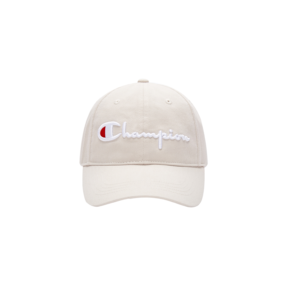 經典草寫 LOGO 刺繡棒球帽(奶油白)