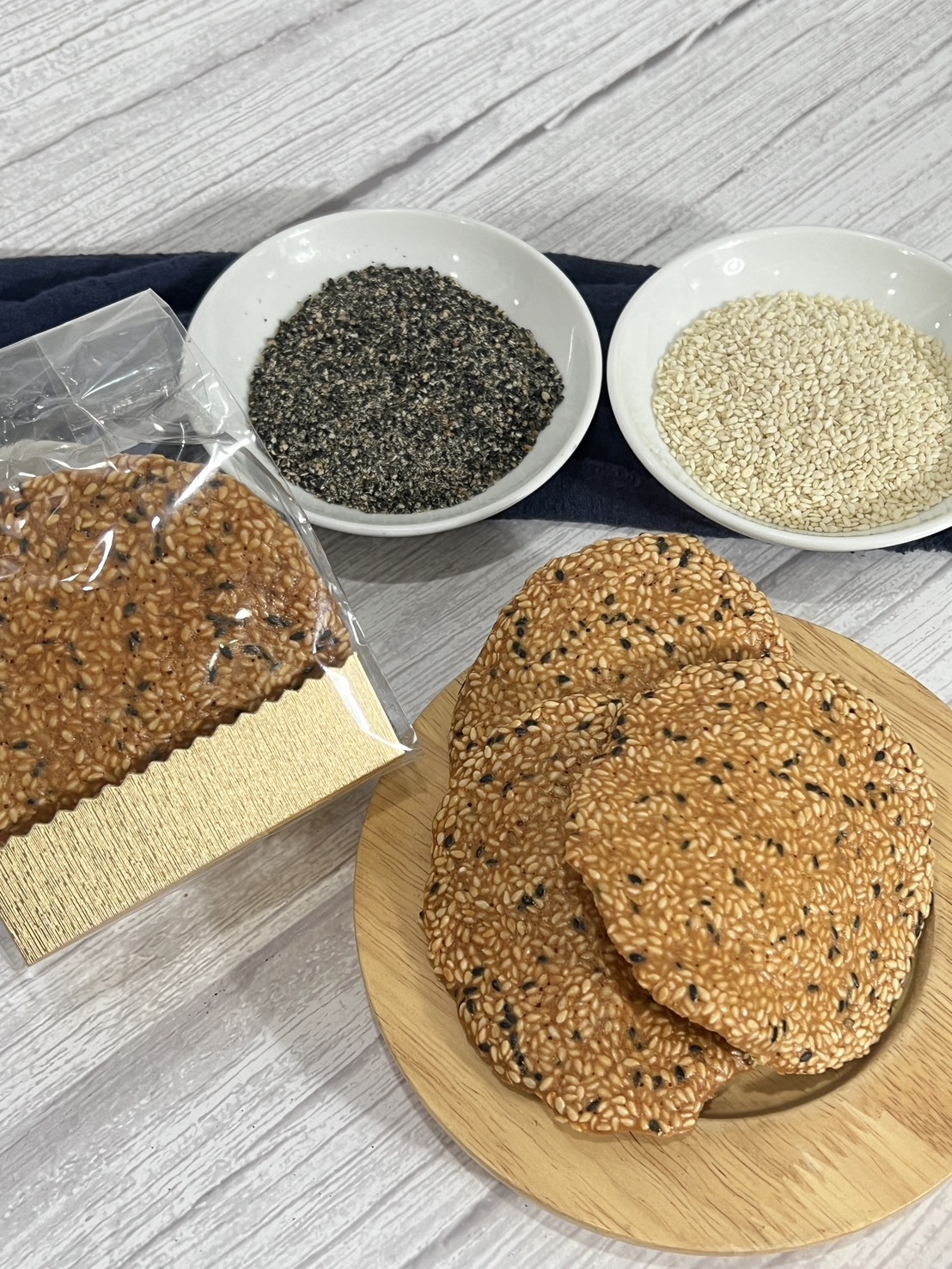 【米樂客】個人獨享小西點｜無油無麩質，人氣零嘴首選⭕芝麻金幣⭕