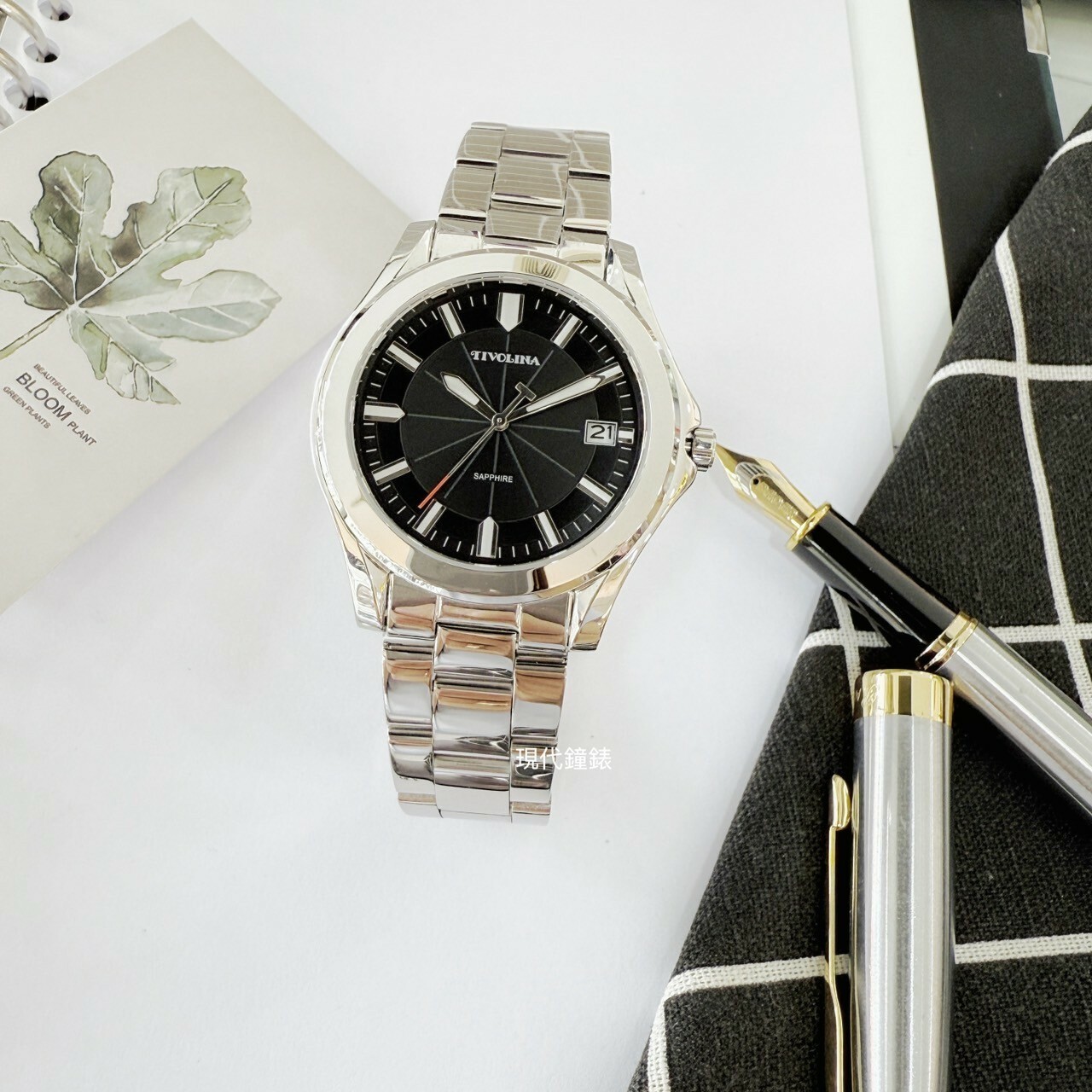 【TIVOLINA小紅帽 】極簡大三針腕錶MAW3772-K 38mm 現代鐘錶