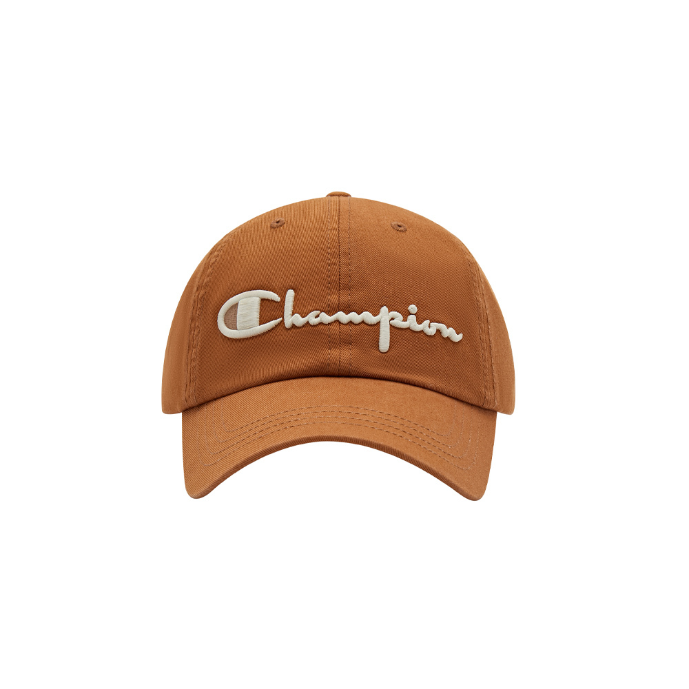 中性-經典草寫 LOGO 刺繡棒球帽-南瓜黃 （U4CACCU01H3）