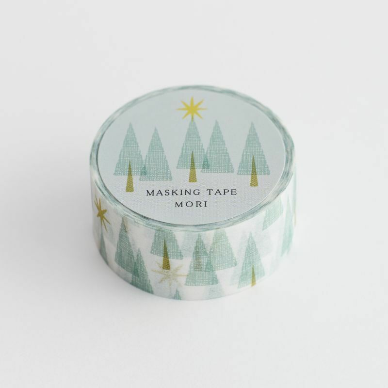 森林 和紙膠帶 / 水縞 / 日本