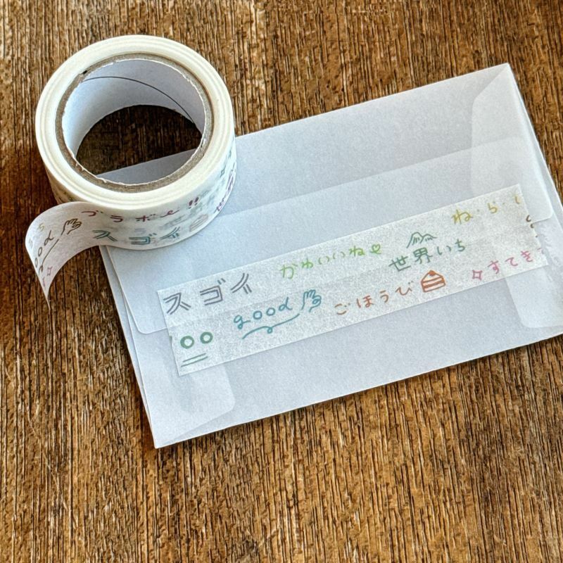 necktie x 水縞｜鼓勵｜和紙膠帶 / 水縞 / 日本