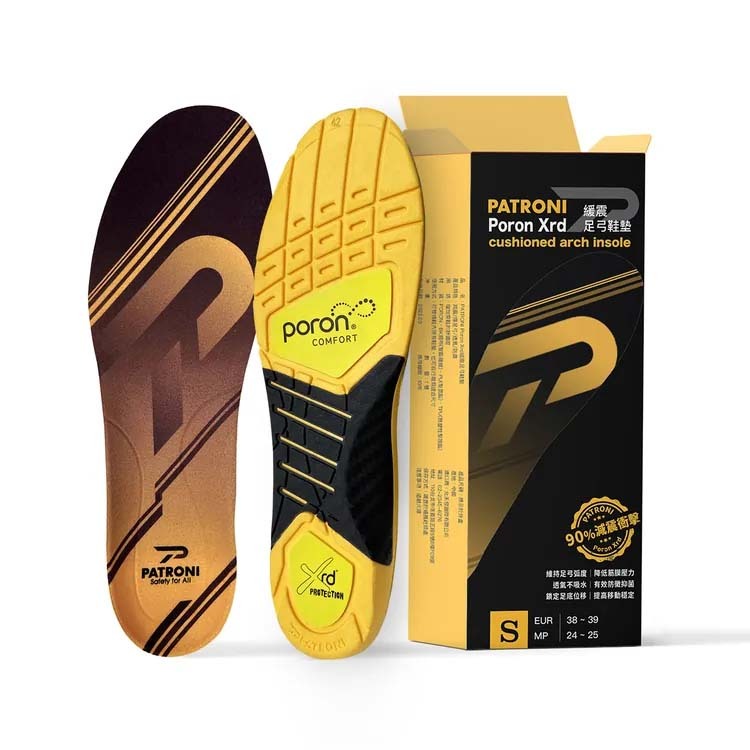 PATRONI SF2290 Poron Xrd緩震足弓鞋墊