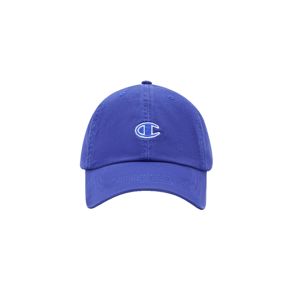 水洗小C刺繡棒球帽(寶石藍)