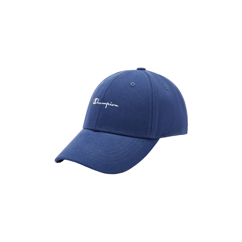中性-經典草寫 LOGO 刺繡棒球帽-丹寧藍（U4CACCU10M1）