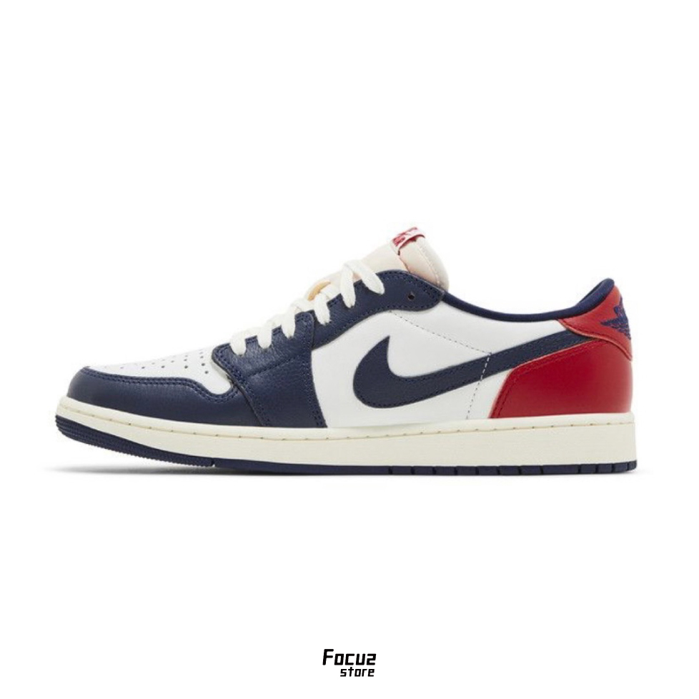 【Focus Store】現貨秒發 Air Jordan 1 Retro Low OG "Howard University"  霍華德配色 HQ2993-100