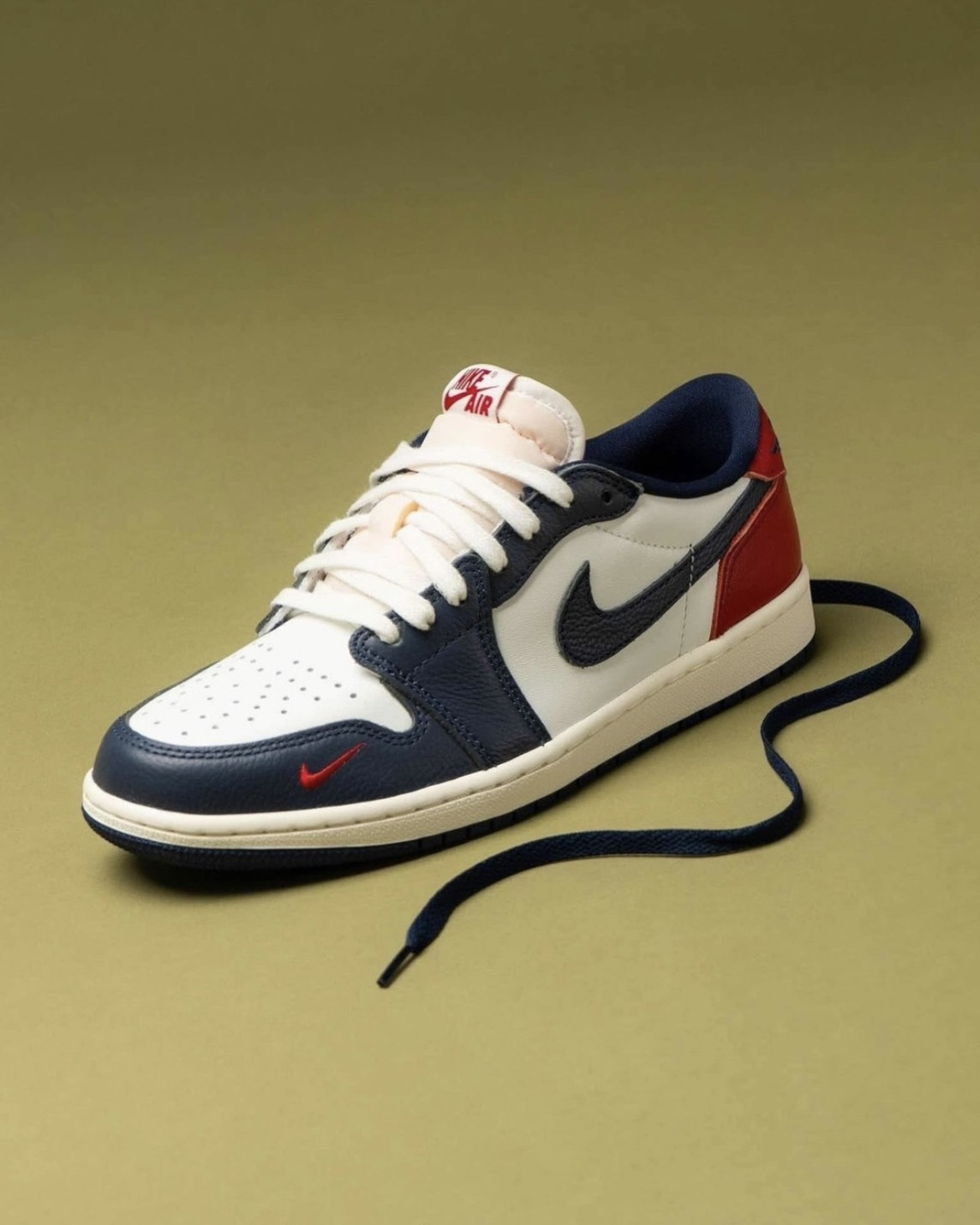 【Focus Store】現貨秒發 Air Jordan 1 Retro Low OG "Howard University"  霍華德配色 HQ2993-100