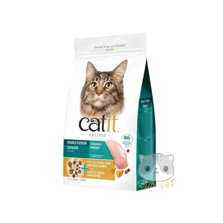 Catit Double Fusion SENIOR Chicken Recipe 1.8kg (4lb)