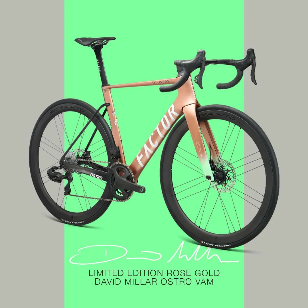 Factor OSTRO VAM 公路車架 David Millar 限量版 2024