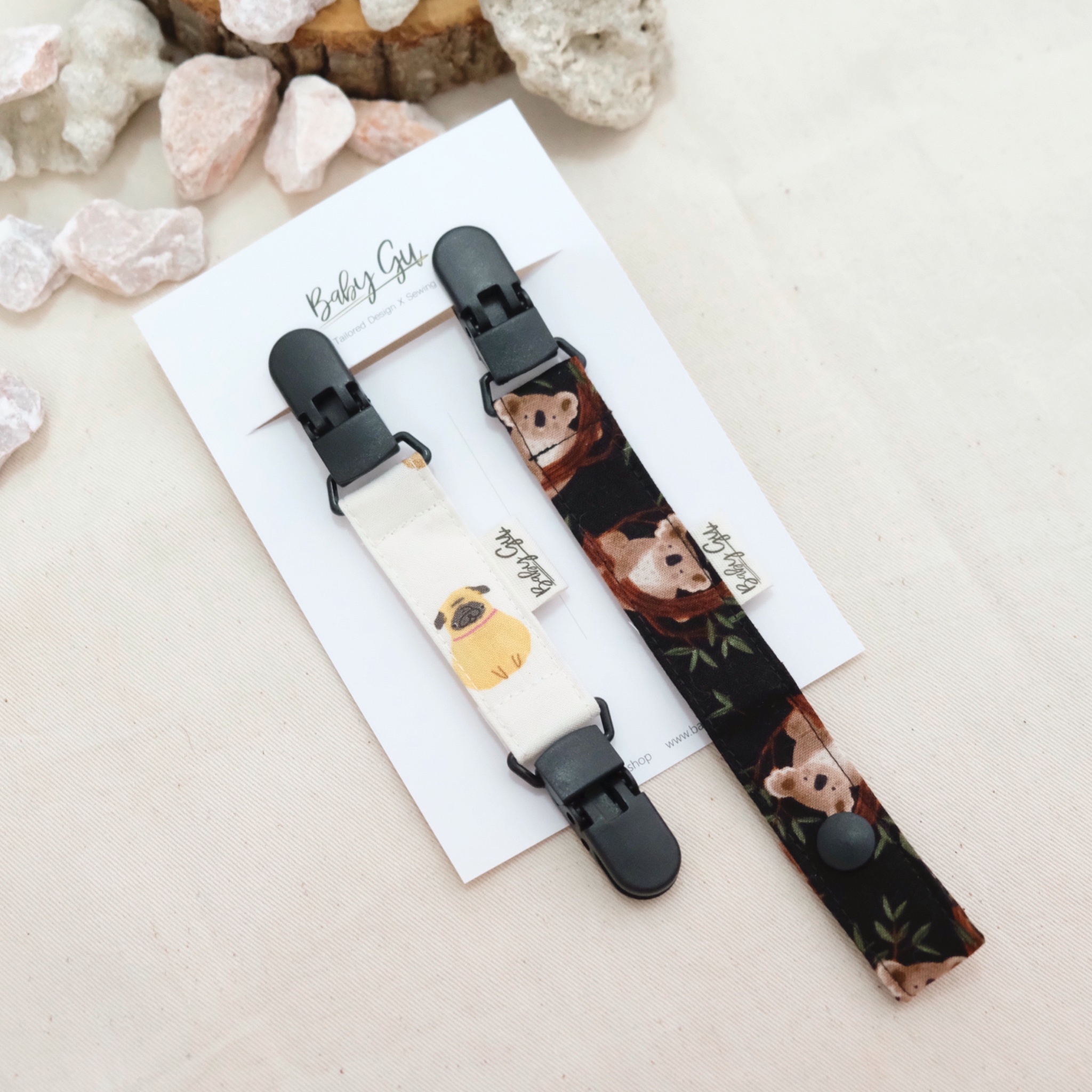 一長一短奶嘴帶/玩具夾18