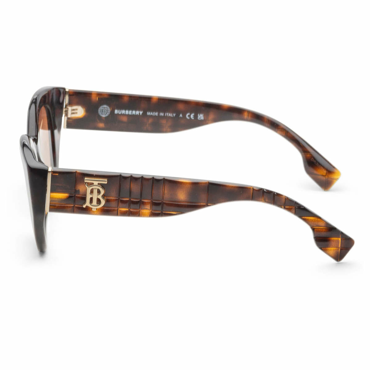 (預購)【Burberry】BE4390-300213-47 女士 棕色 圓形 太陽眼鏡