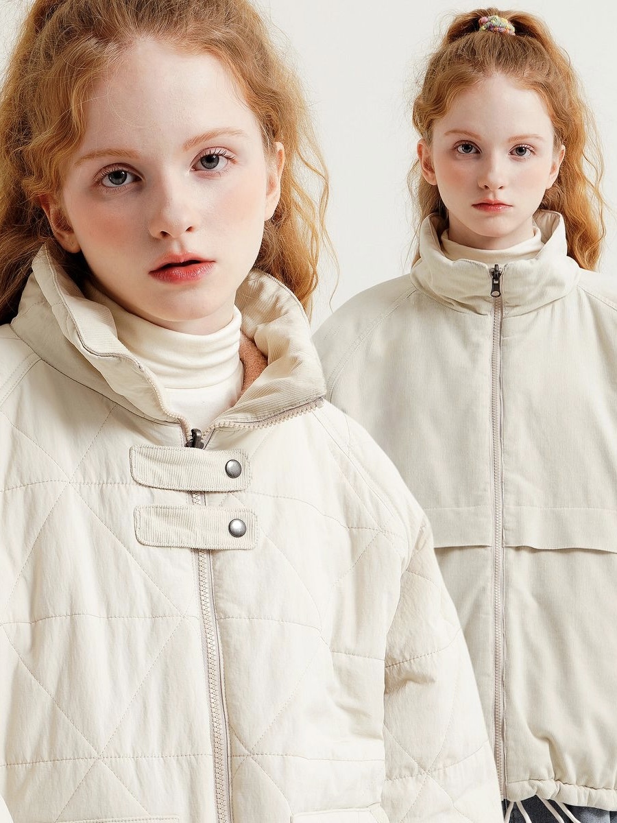 <預購> 韓國WV PROJECT 燈芯絨雙面穿保暖外套