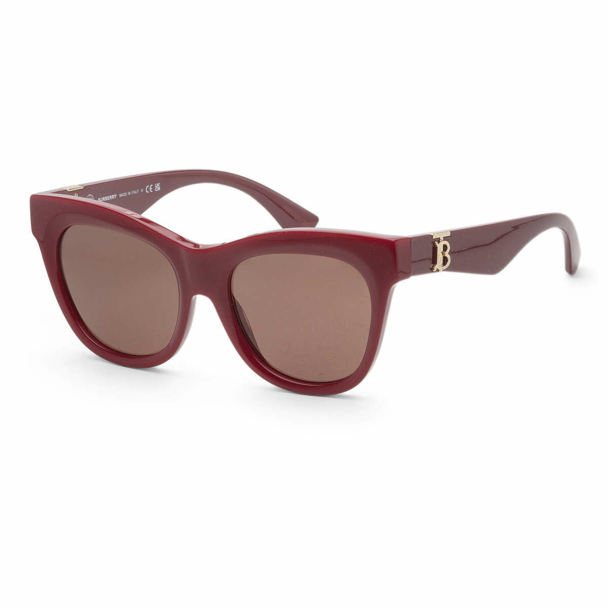(預購)【Burberry】BE4418-411973-54 女士 紅色 方形 太陽眼鏡