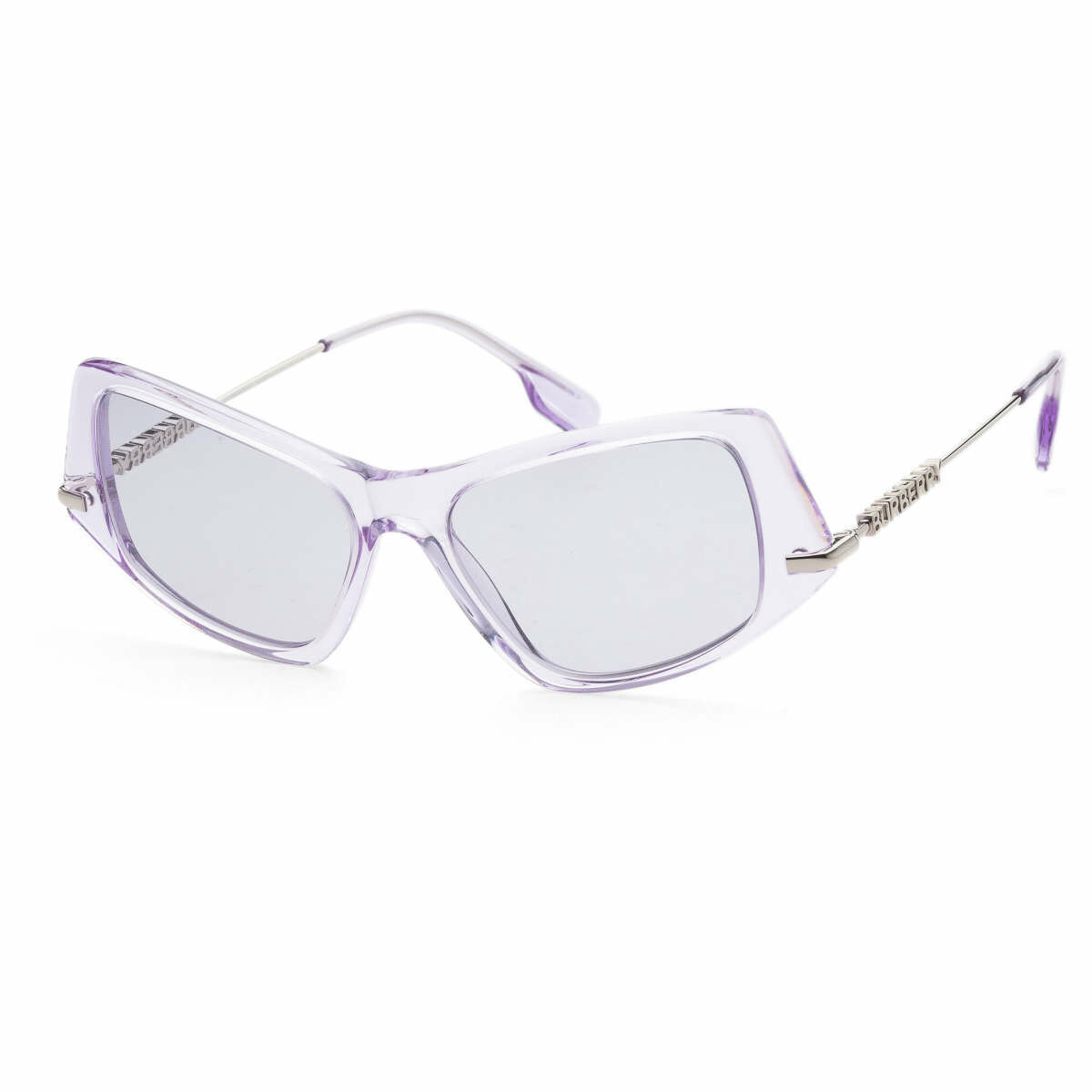 (預購)【Burberry】BE4408-40951A-52 女士 紫色 幾何 太陽眼鏡