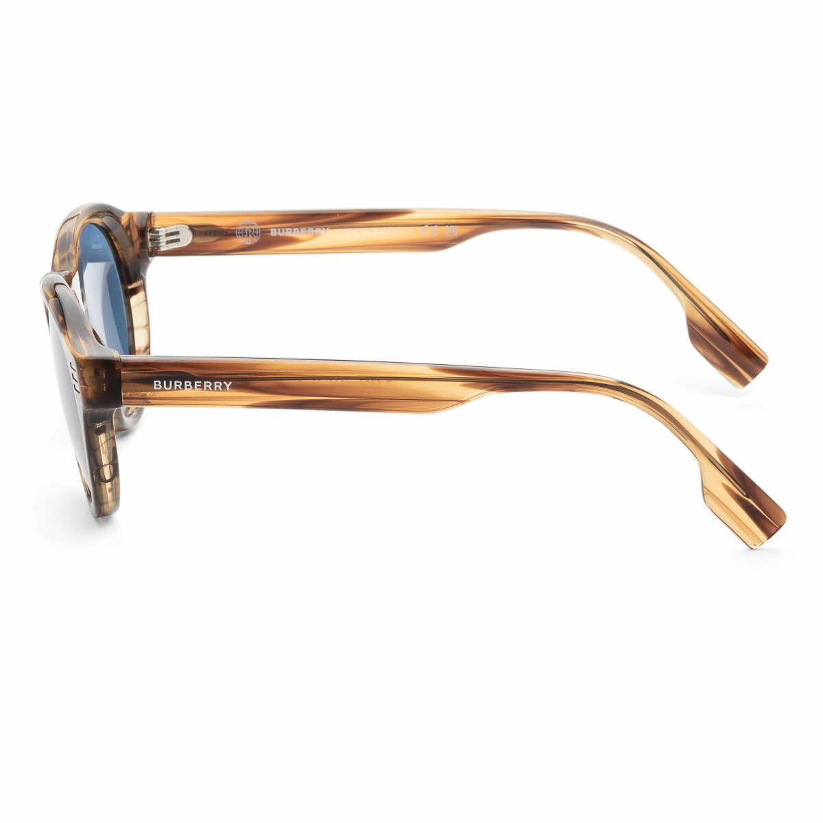 (預購)【Burberry】BE4404-409680-50 男士 棕色 圓形 太陽眼鏡