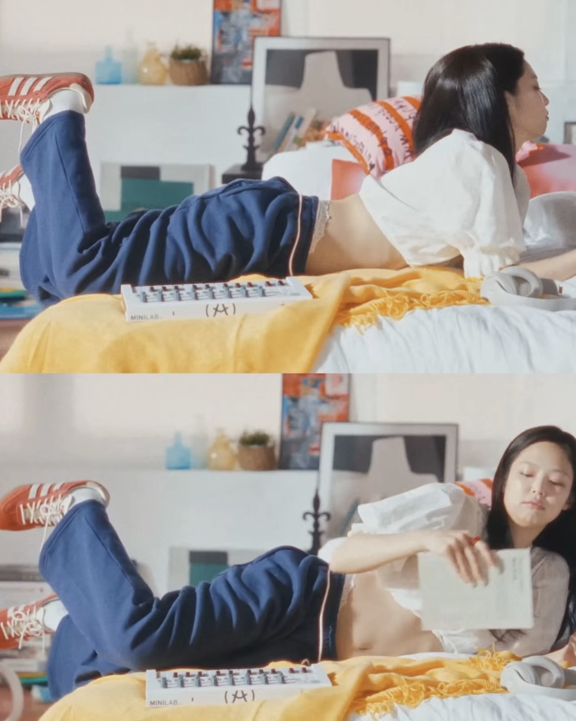 <🎉SPOT MV Jennie同款!!>Adidas Samba OG Talchum Pack 麂皮 刺繡 面具 復古紅