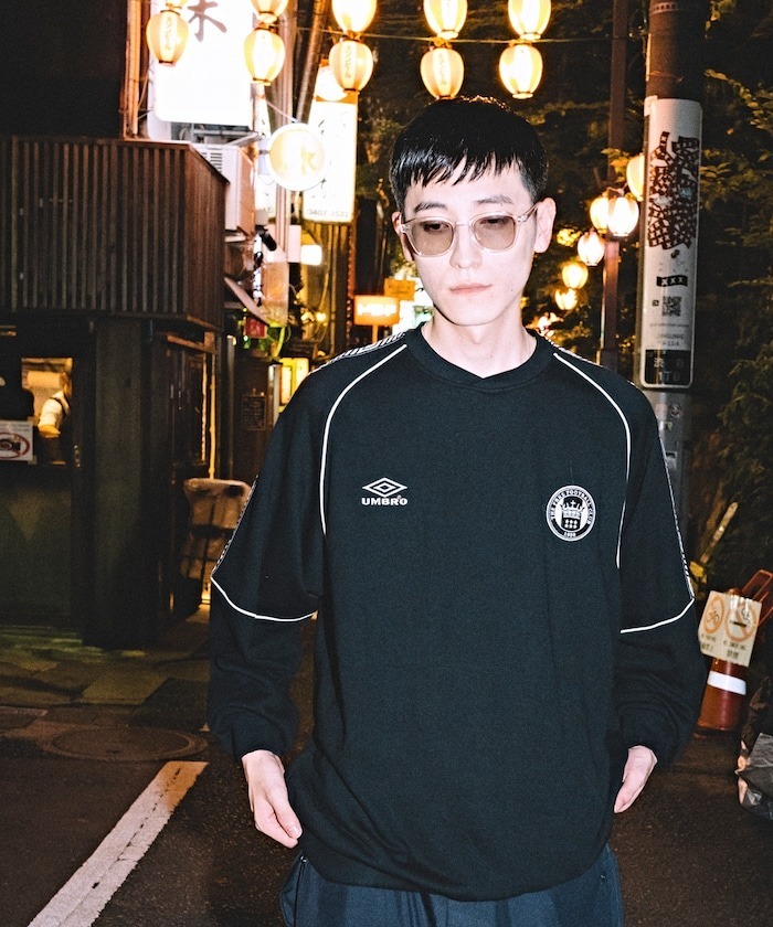 2024AW FREAK'S STORE UMBRO 別注 Team Logo Raglan Sleeve Sweat 聯名 大學T 現貨 1023394400013