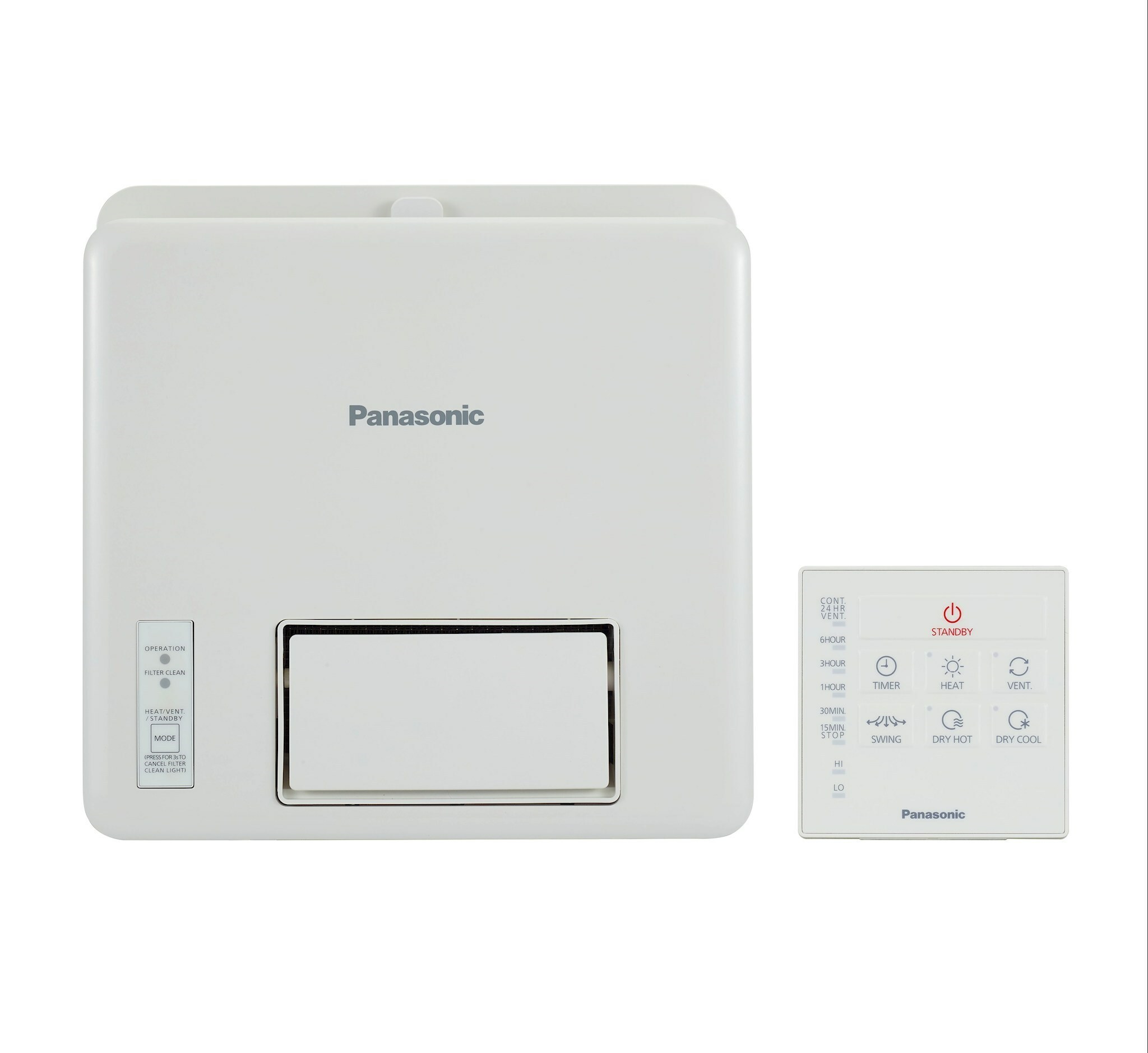 樂聲 Panasonic  FV-23BW2H‧JustFit 窗口式浴室寶‧1200W‧無線遙控‧香港行貨,原廠1年保養‧