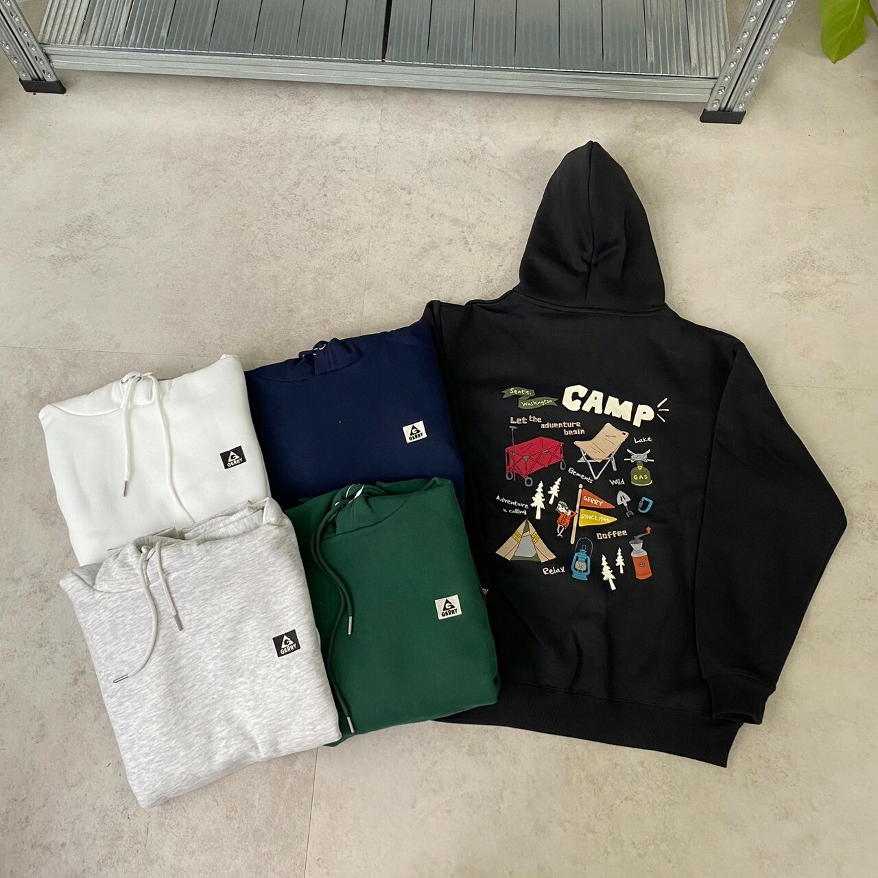 Gerry Camp Hoodie 帽Tee GE25AW26