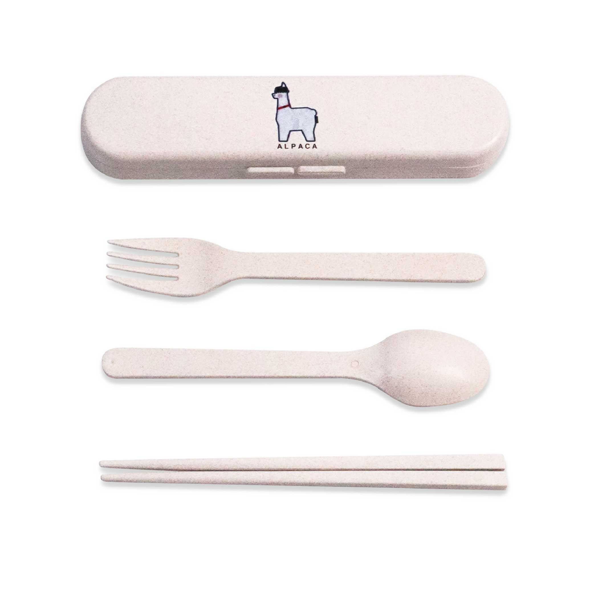 羊駝環保餐具組